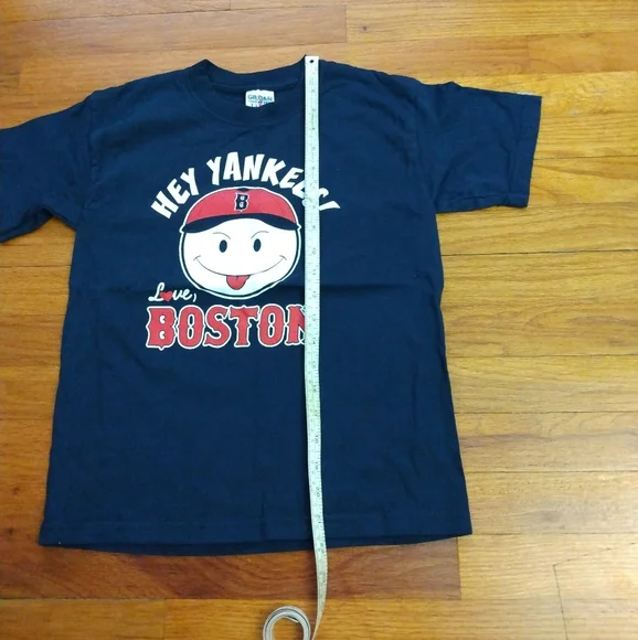 3/$10 🌟 NWOT Youth Boys Navy Blue Boston Red Socks T-shirt Youth Small  1/2 - Picture 5 of 10